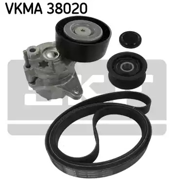 Ременный комплект SKF VKMA 38020 (VKM 31041, VKM 38020, VKMV 6PK2270)